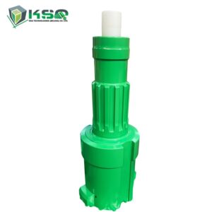 QL60 194mm DTH Hammer Casing System Slide Block Casing Rock Drilling DTH Bit Overburden Wing Bit