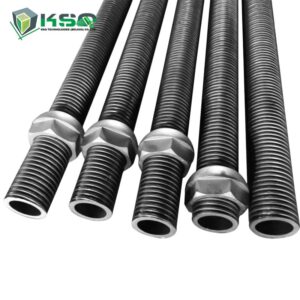 T-Thread Self Drilling Anchor Bolt Mining Machines SDA All Thread Hollow Bar