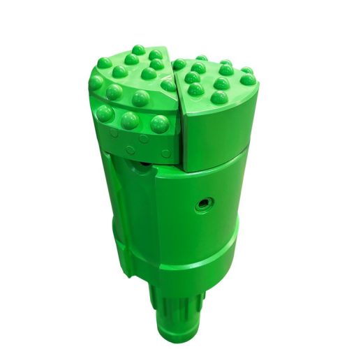 QL60 194mm DTH Hammer Casing System Slide Block Casing Rock Drilling DTH Bit Overburden Wing Bit